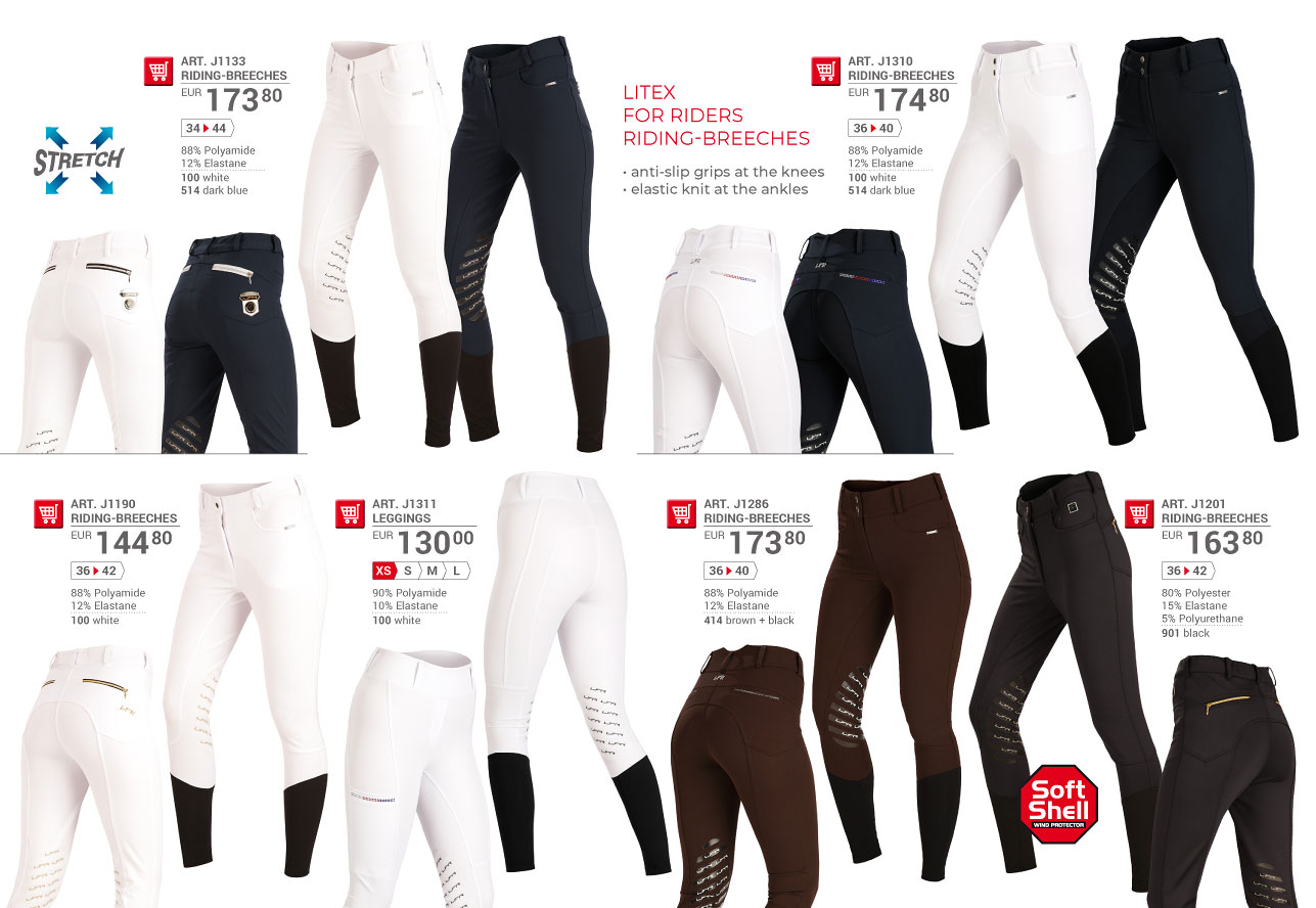 Equestrian clothing 2025 [page 8] - LITEX catalog