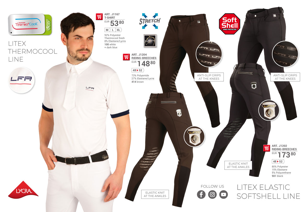 Equestrian clothing 2025 [page 22] - LITEX catalog