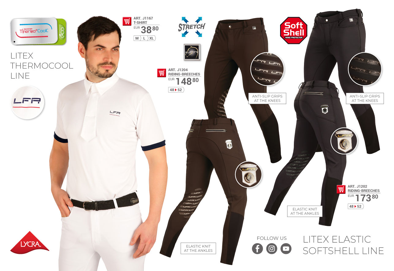 Equestrian clothing 2025 [page 16] - LITEX catalog