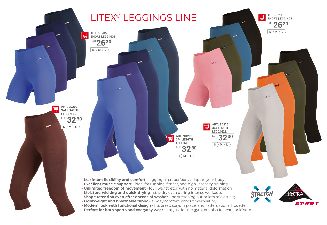 Leggings 2025 [page 1] - LITEX catalog