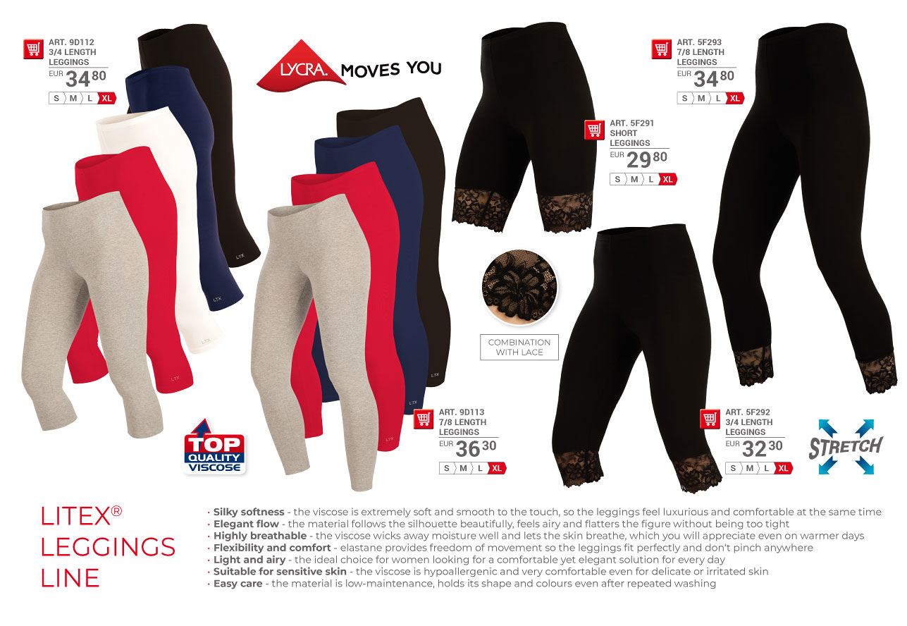 Leggings 2025 [page 14] - LITEX catalog