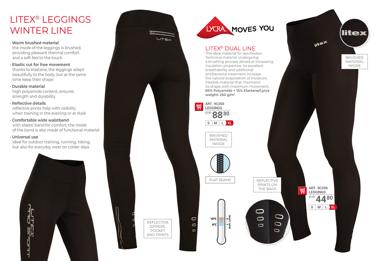 Leggings 2025 [page 18] - LITEX catalog