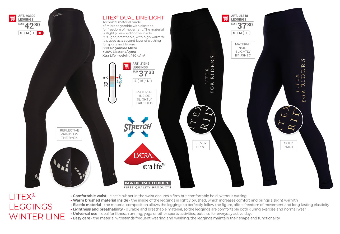 Leggings 2025 [page 19] - LITEX catalog