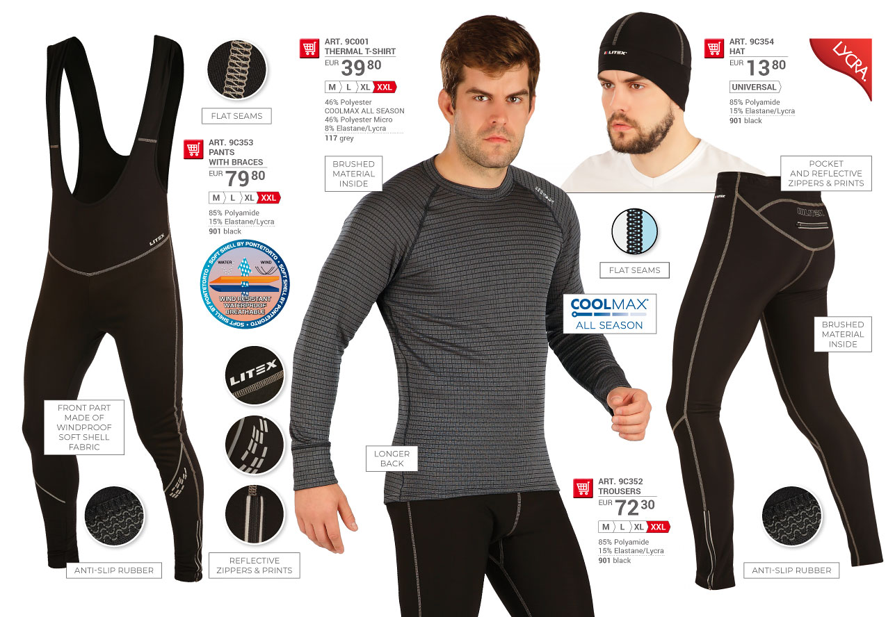 Thermal underwear 2025 [page 119] - catalog LITEX