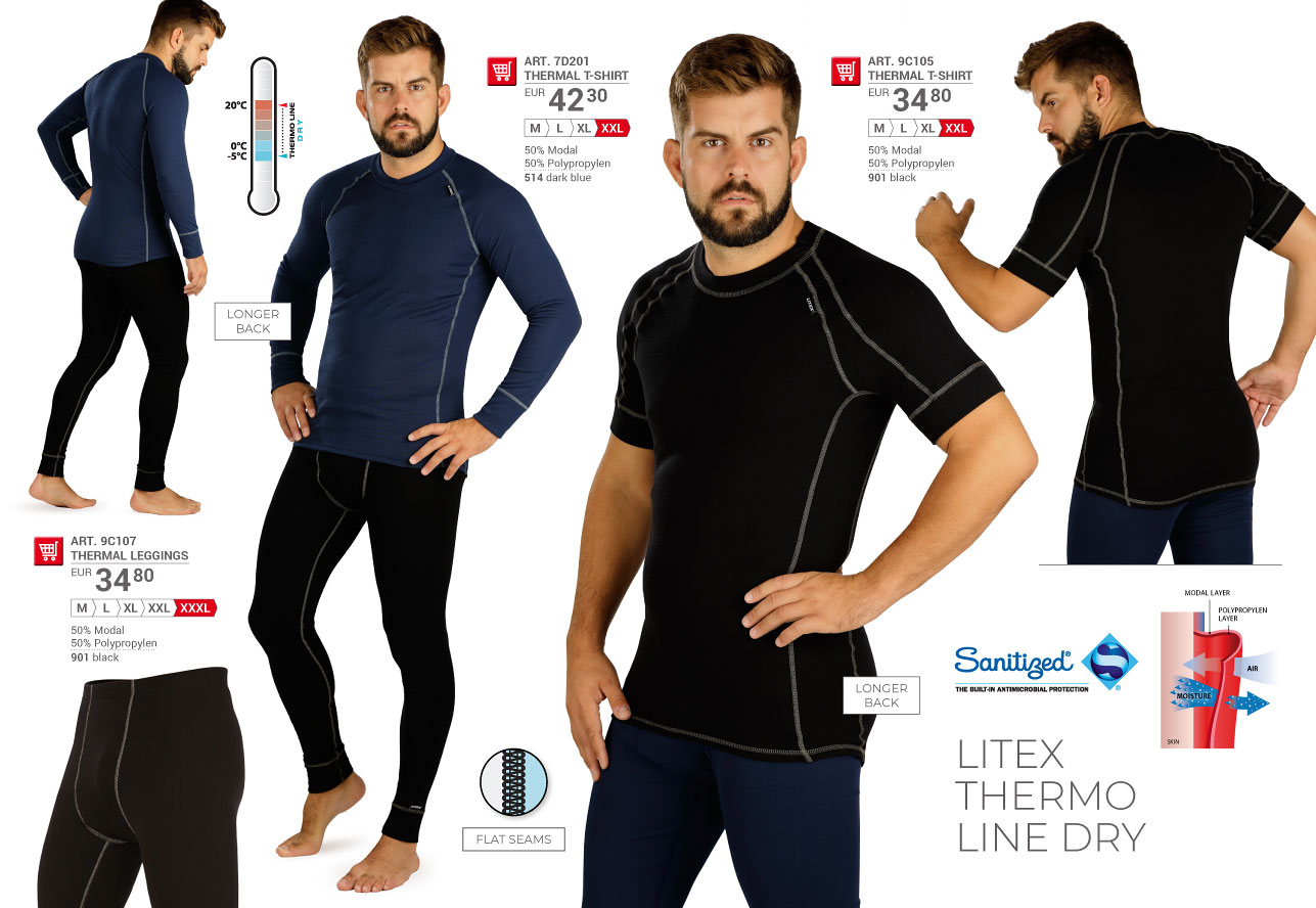 Thermal underwear 2025 [page 124] - catalog LITEX