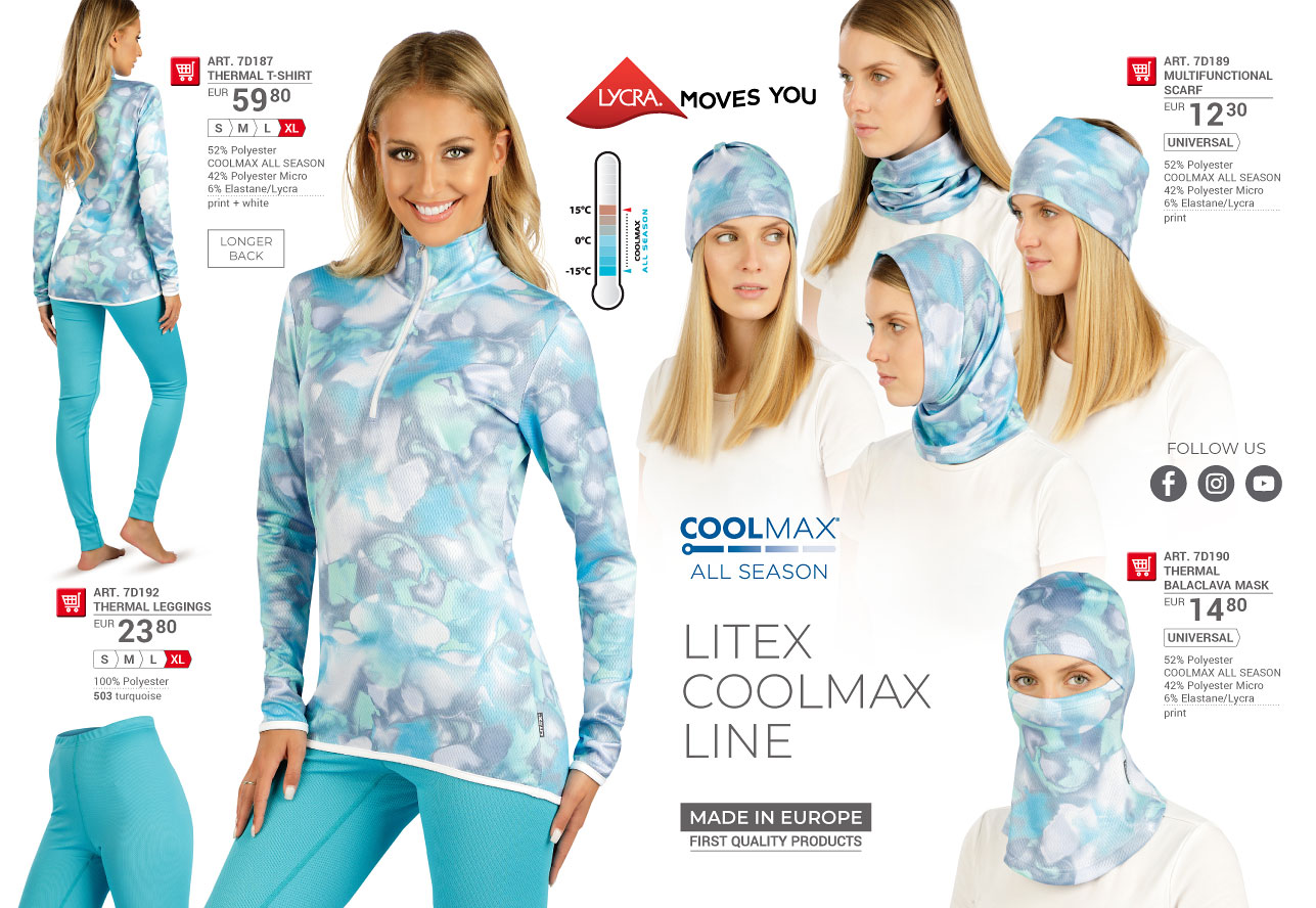 Thermal underwear 2025 [page 128] - catalog LITEX