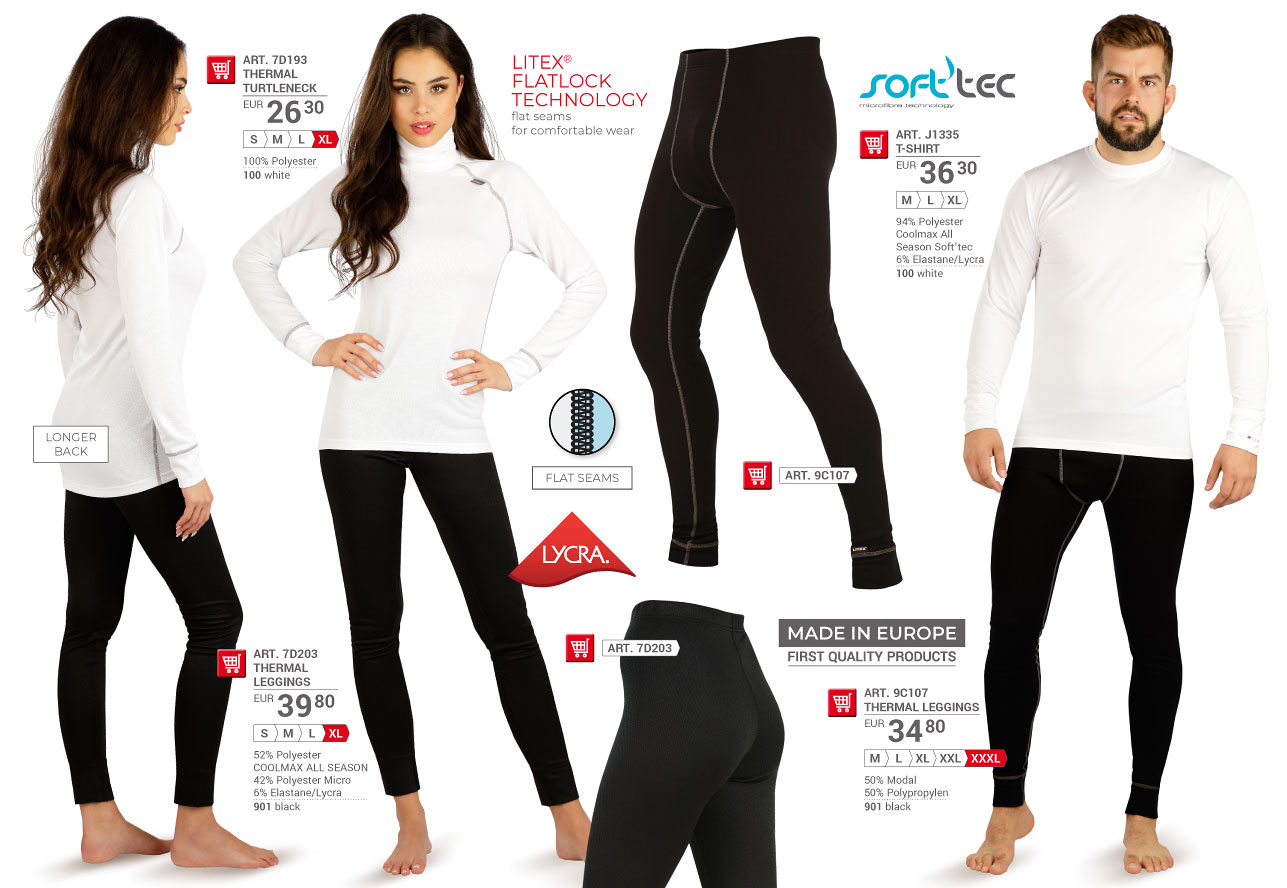 Thermal underwear 2025 [page 130] - catalog LITEX