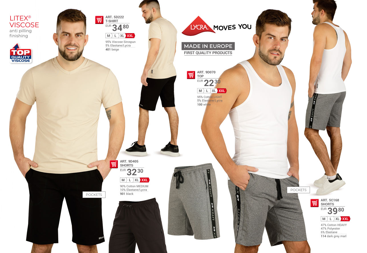 Men's clothes 2025 [page 122] - LITEX catalog