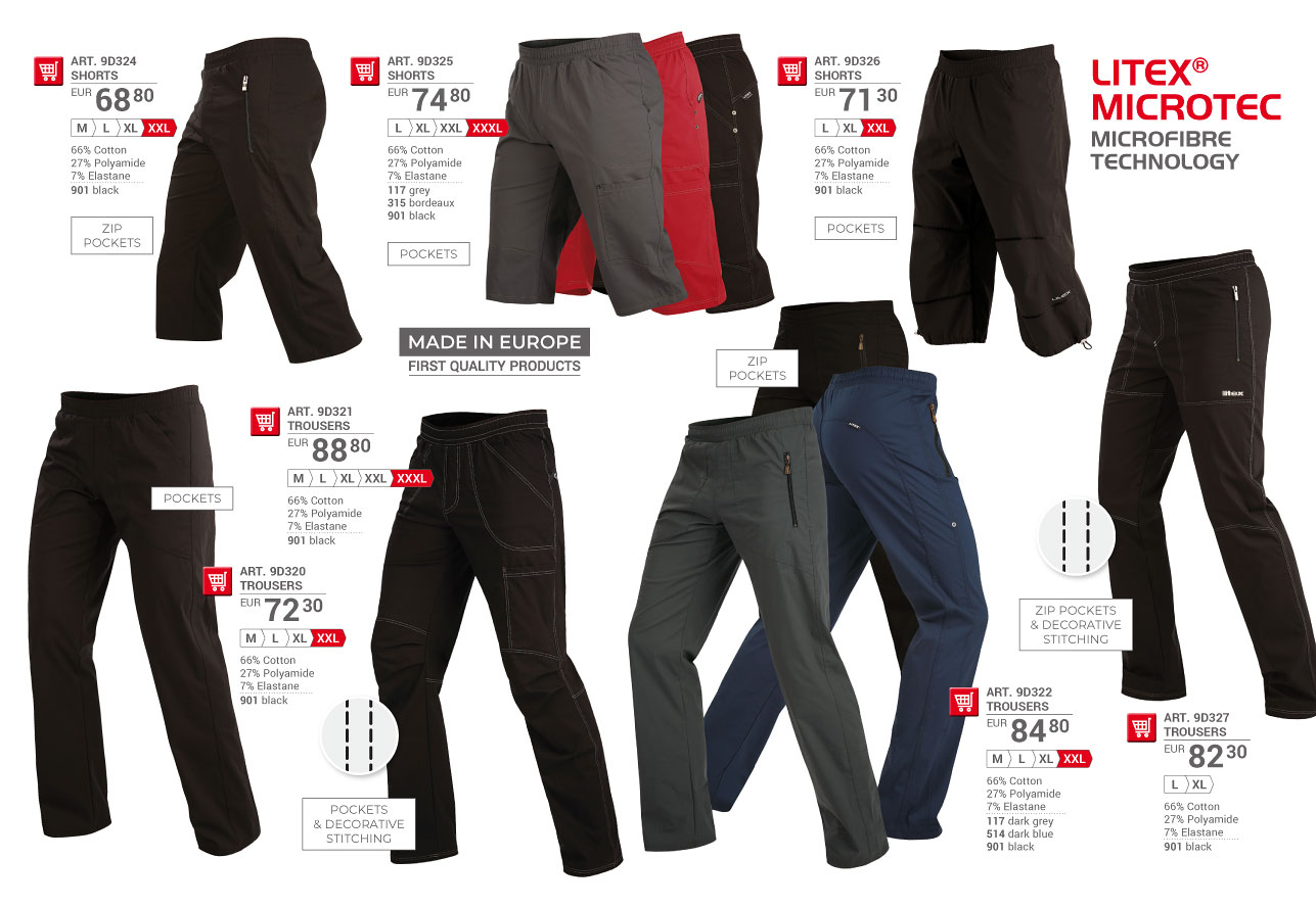 Men's clothes 2025 [page 126] - LITEX catalog
