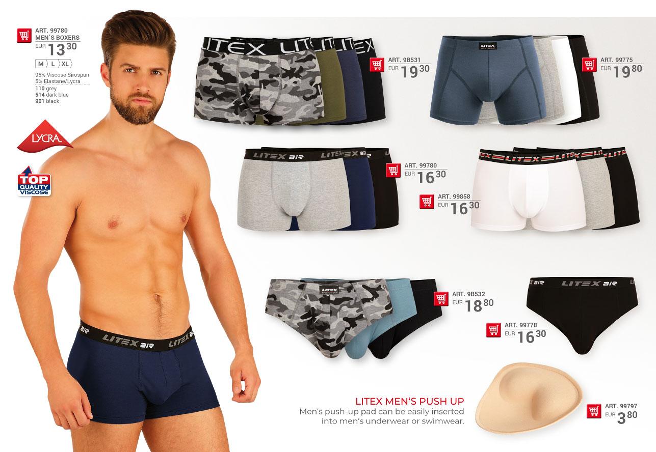 Men's underwear 2025 [page 131] - LITEX catalog