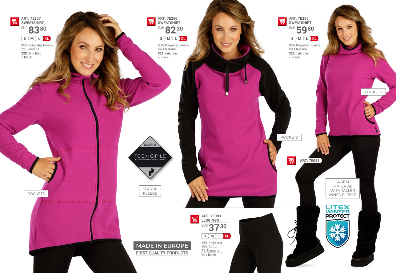 Litex Fleece Winterproof 2025 [page 63] - catalog LITEX