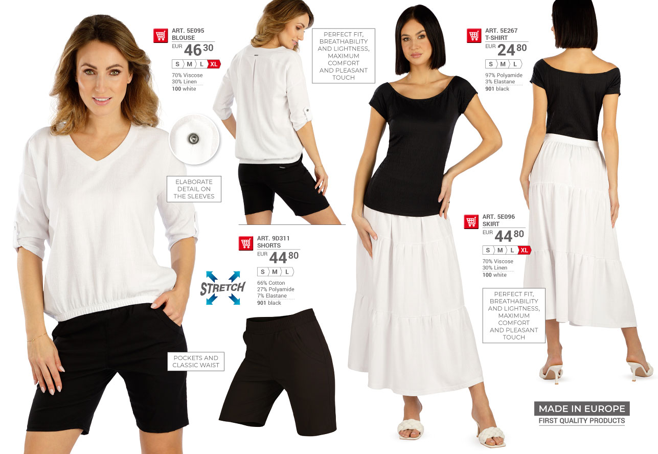 Women's clothes 2025 [page 2] - LITEX catalog