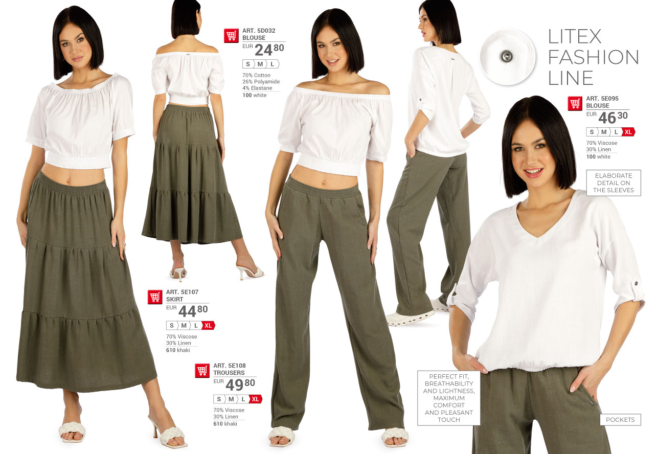 Women's clothes 2025 [page 4] - LITEX catalog