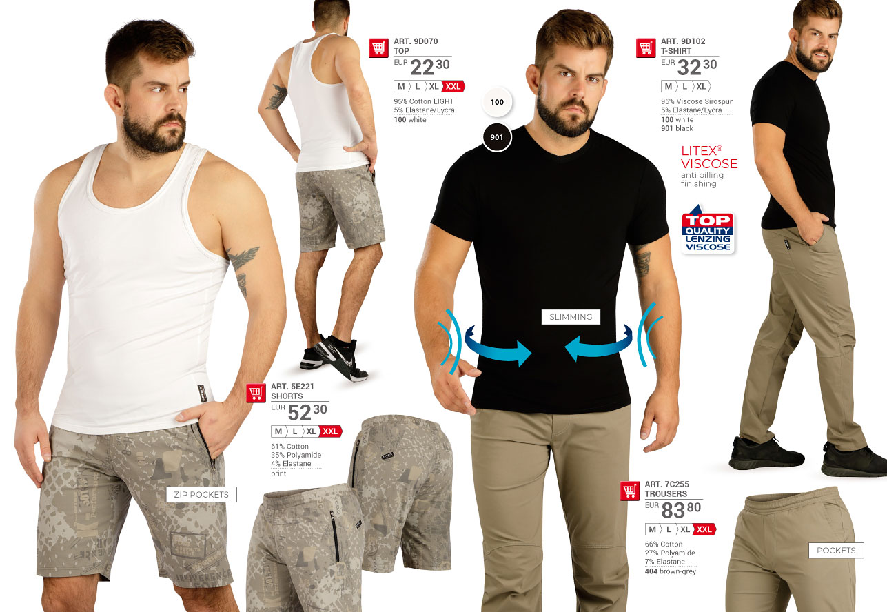 Men's clothes 2025 [page 105] - LITEX catalog