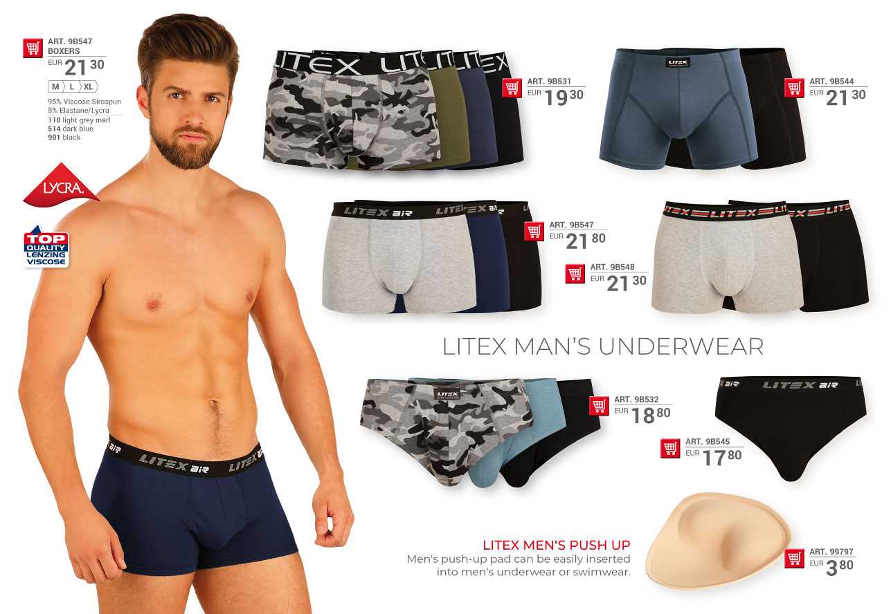 Men's underwear 2025 [page 113] - LITEX catalog
