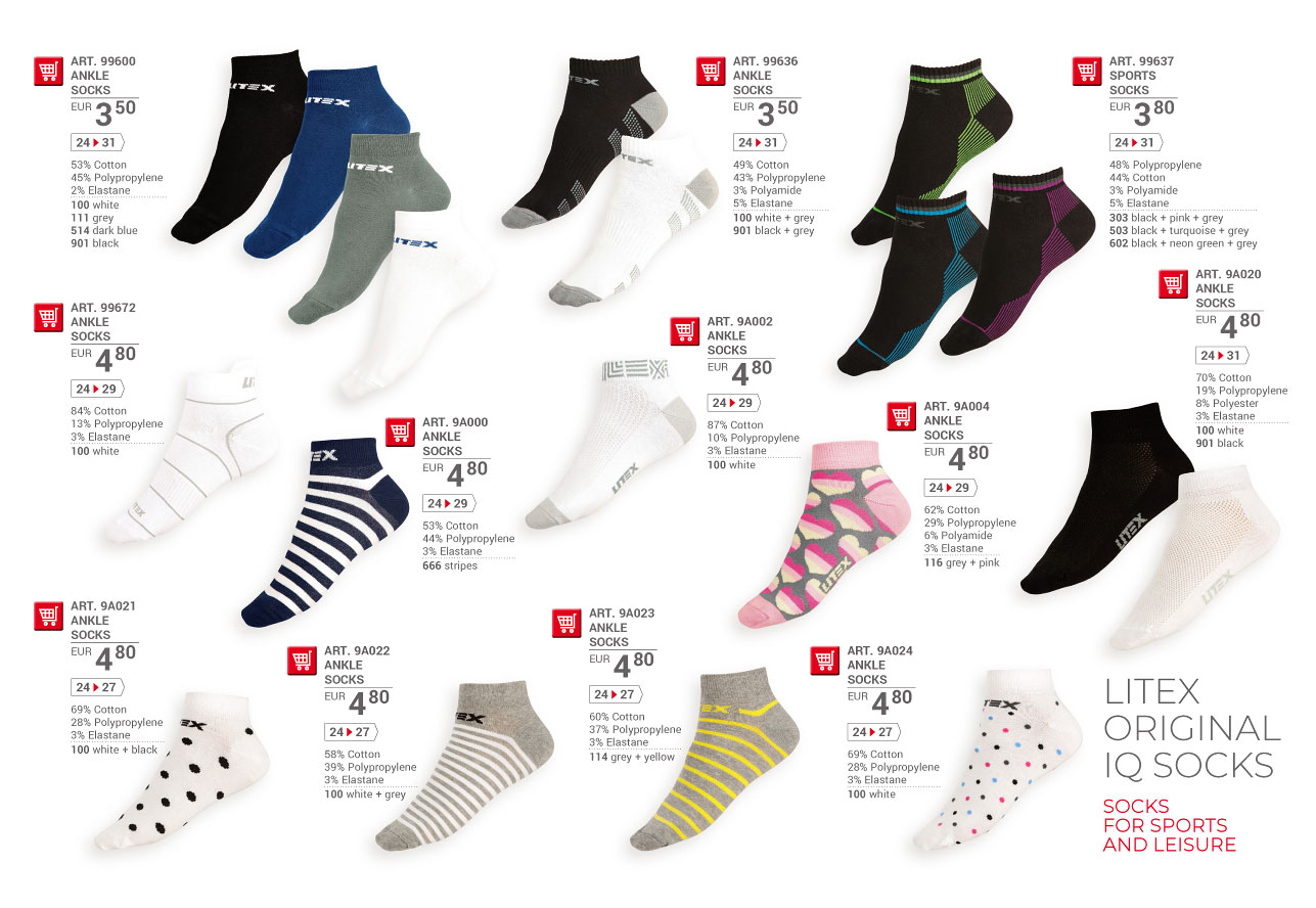 Socks 2025 [page 114] - LITEX catalog