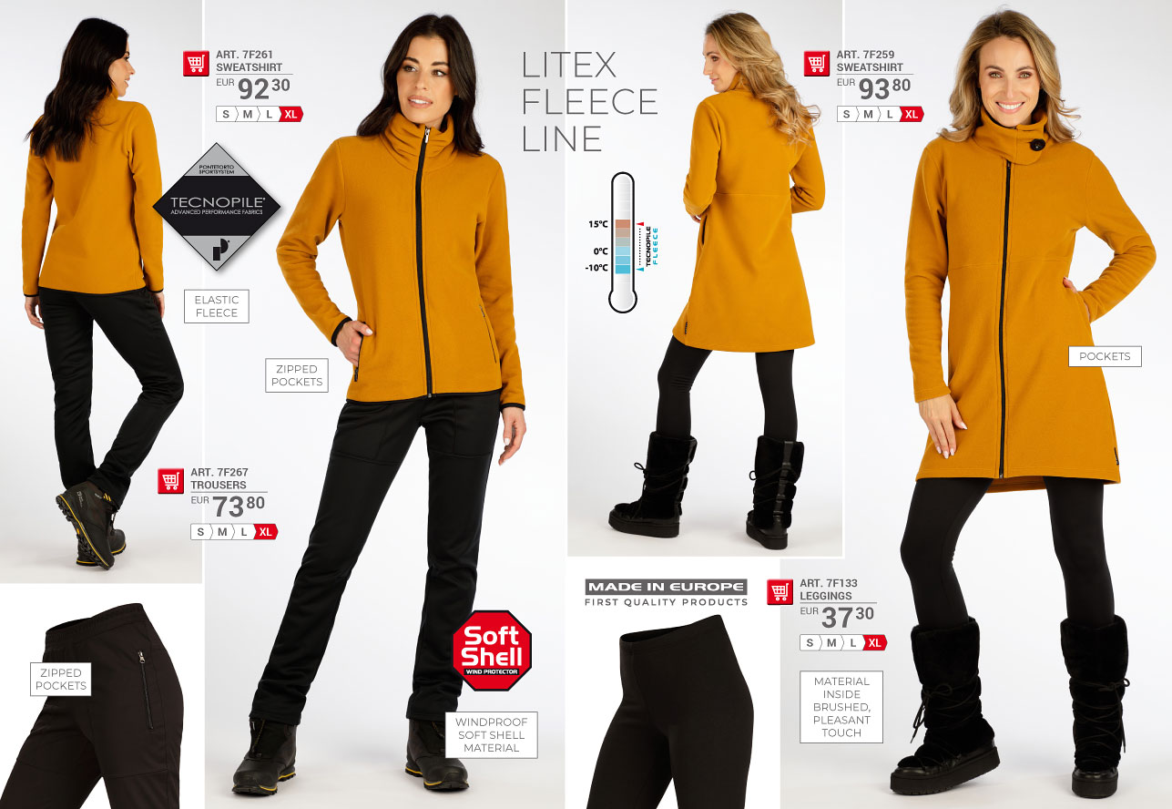 Litex Fleece Winterproof 2025 [page 68] - catalog LITEX