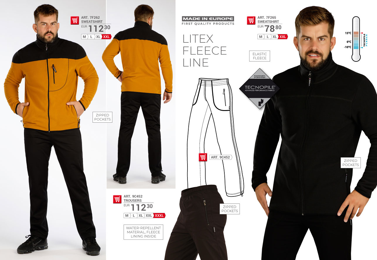 Litex Fleece Winterproof 2025 [page 70] - catalog LITEX