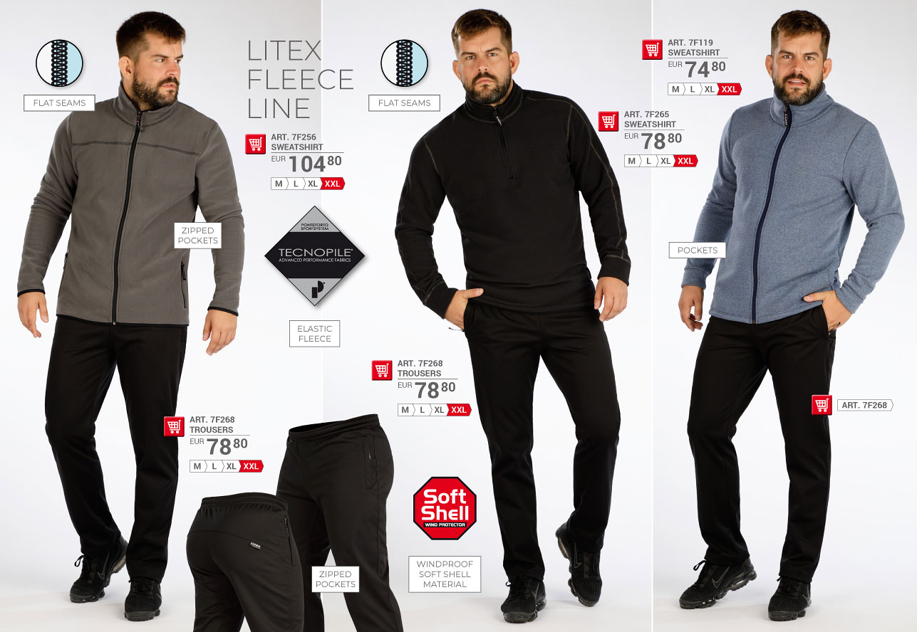 Litex Fleece Winterproof 2025 [page 71] - catalog LITEX