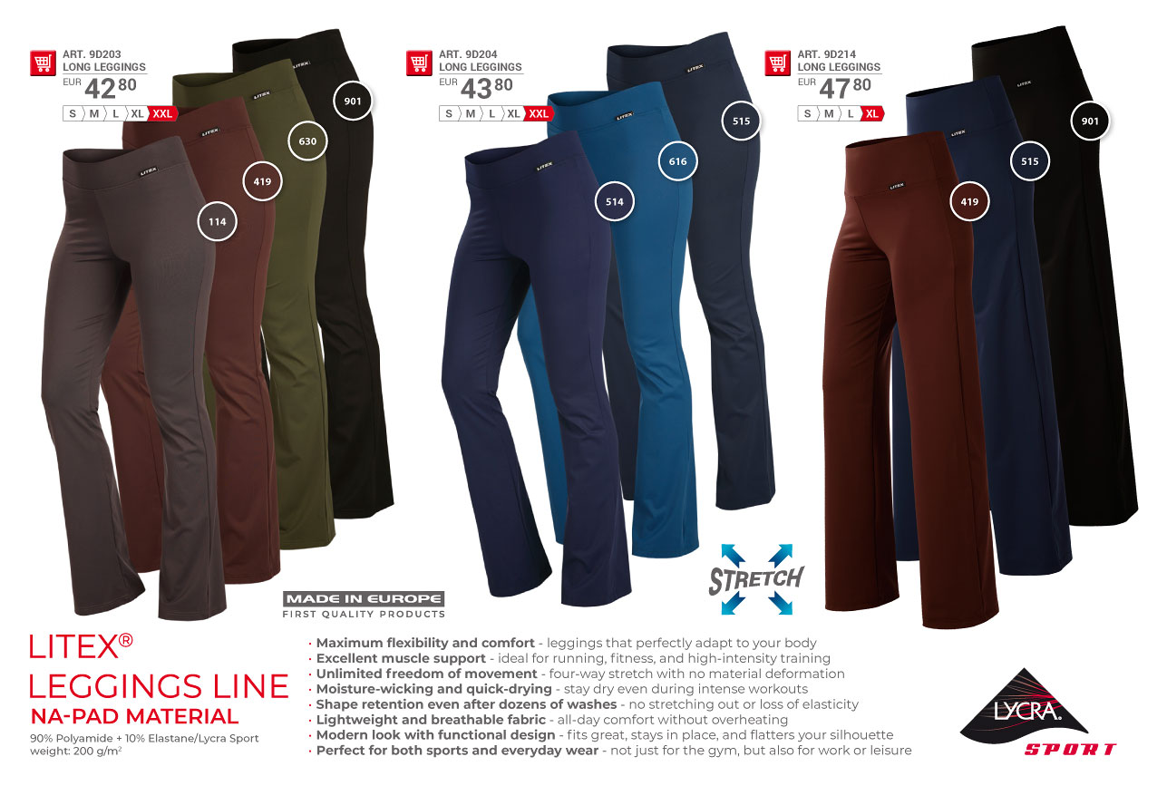 LITEX leggings 2025 [page 90] - catalog LITEX