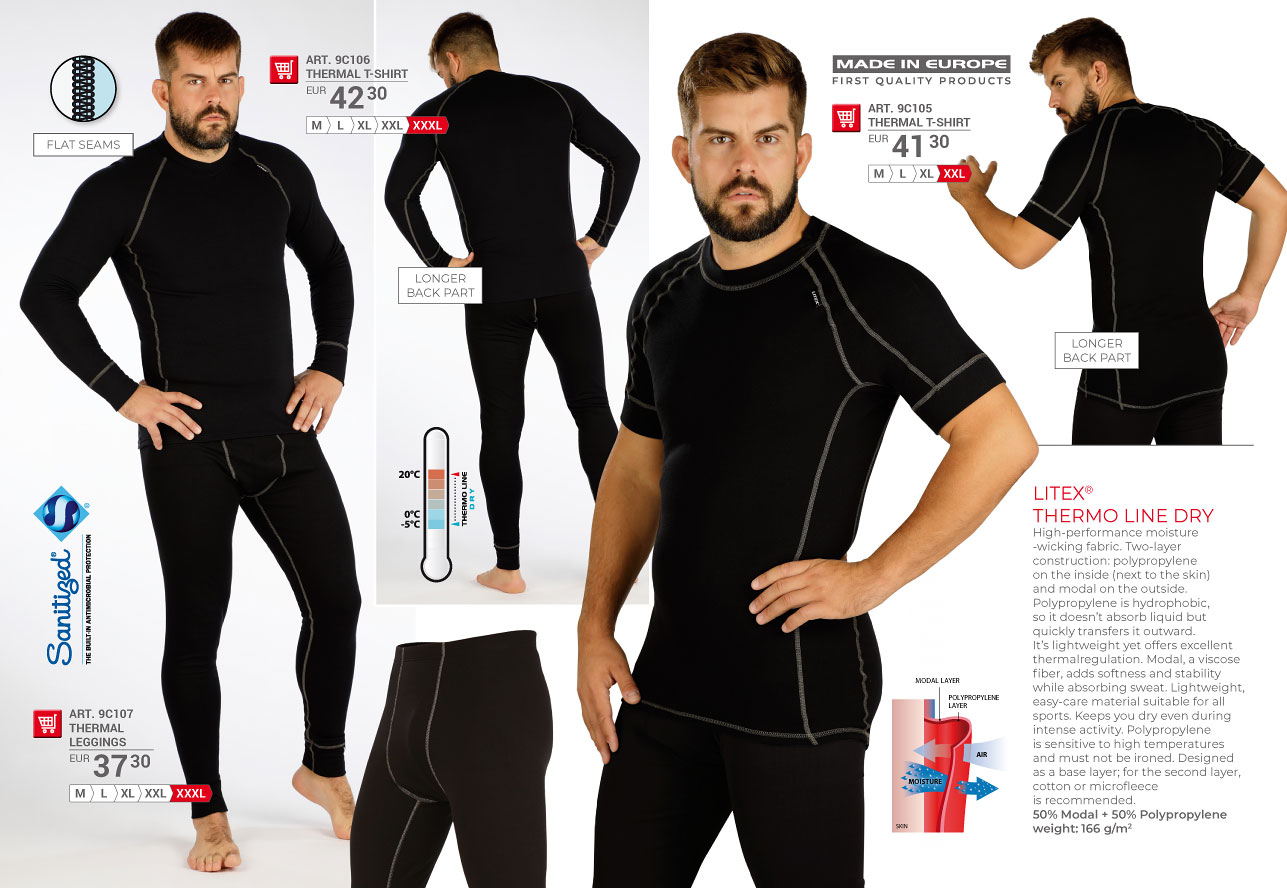 Thermal underwear 2025 [page 99] - catalog LITEX