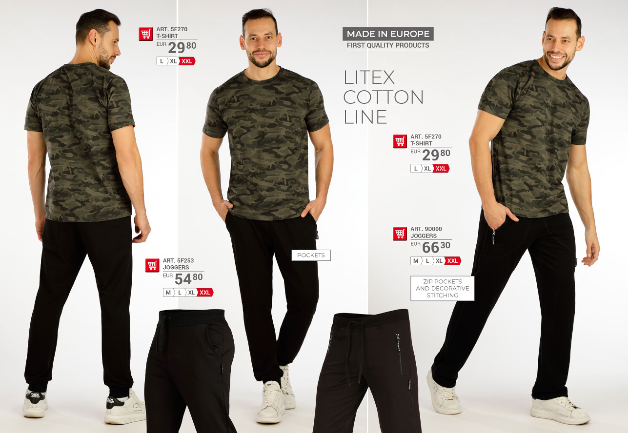 Men's clothes 2025 [page 120] - LITEX catalog