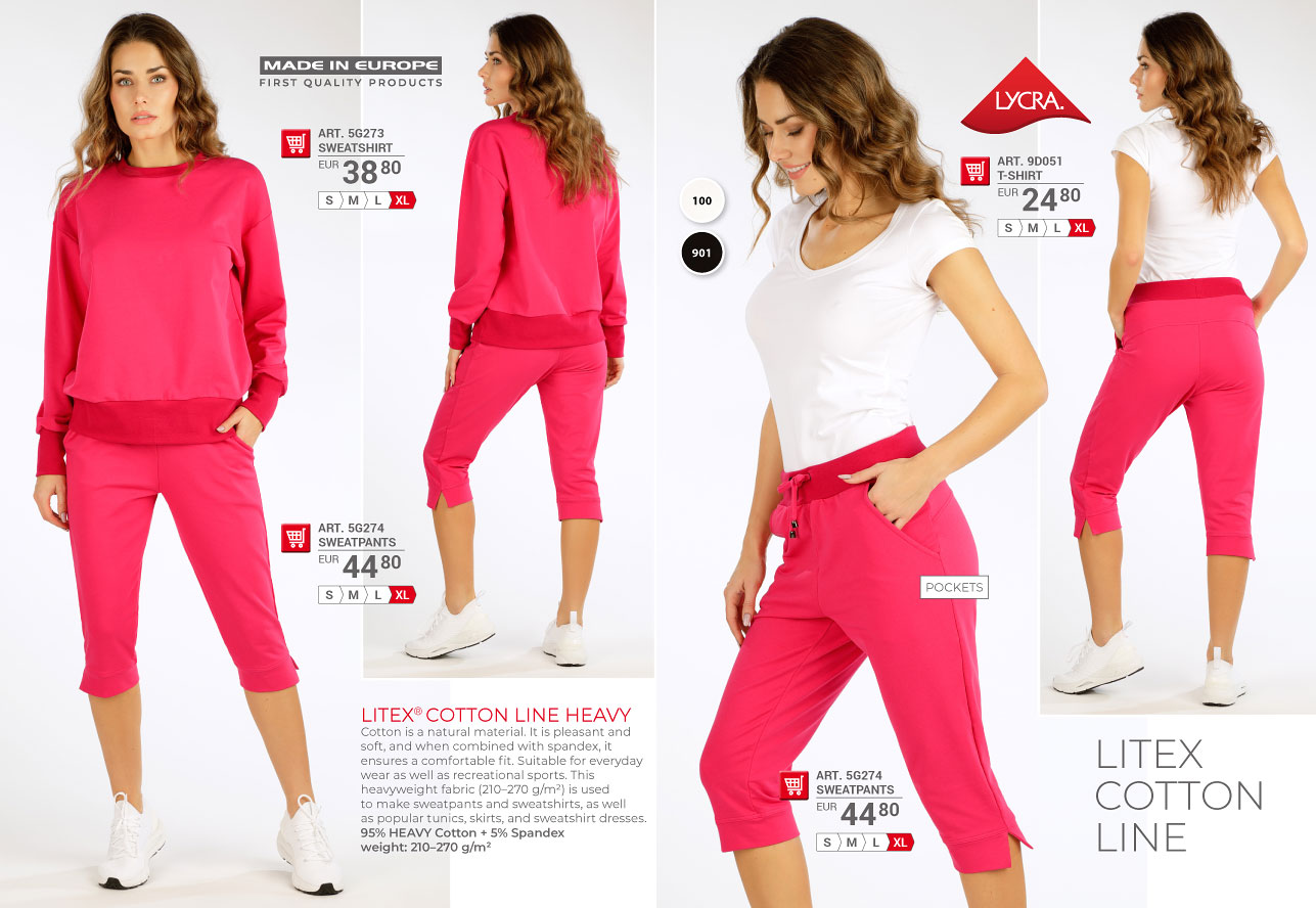 Freetime clothing 2026 [page 82] - LITEX catalog