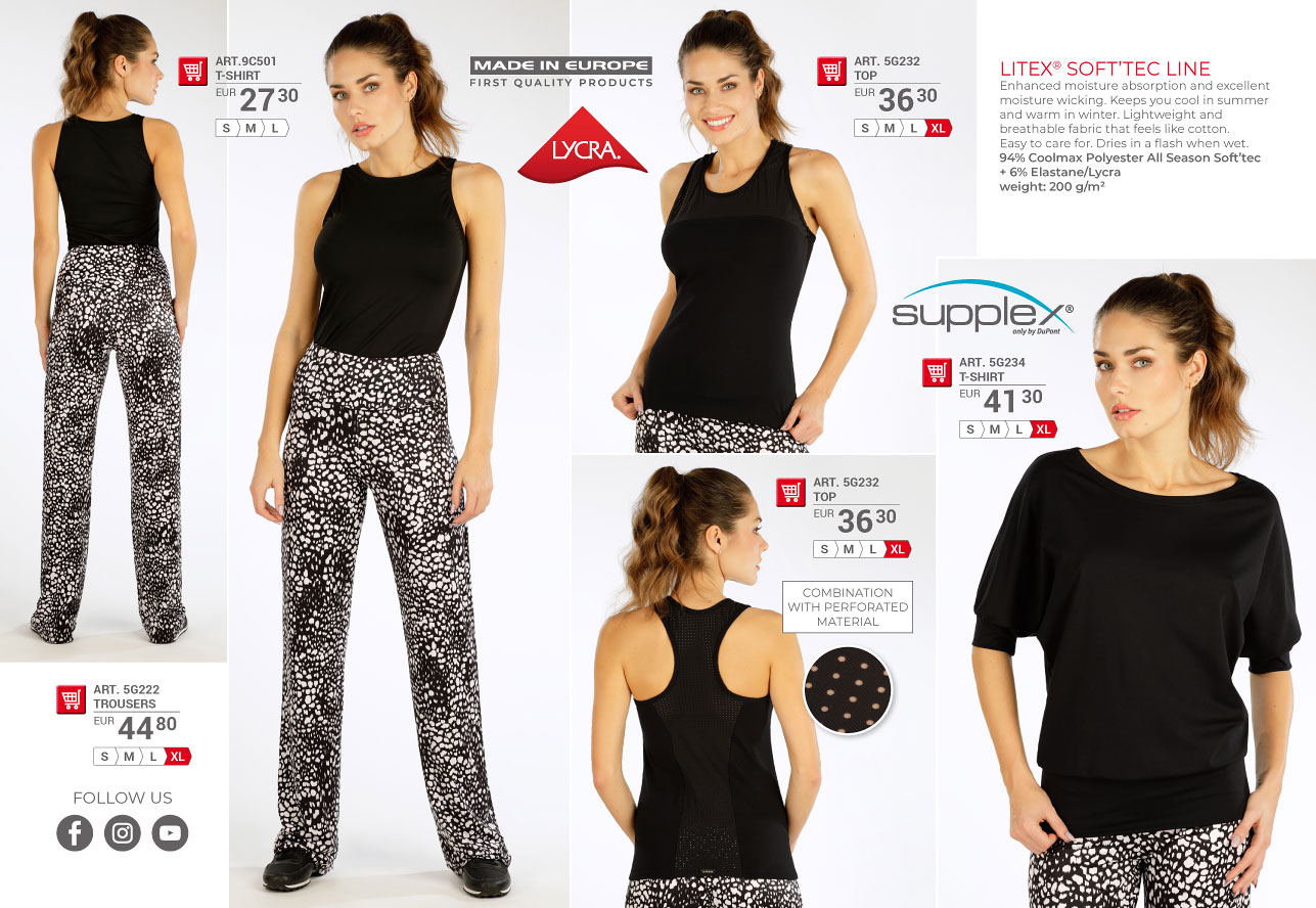 Sportswear 2026 [page 95] - LITEX catalog