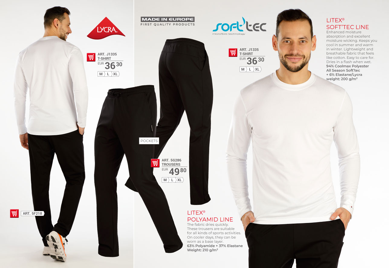 Men's clothes 2026 [page 114] - LITEX catalog