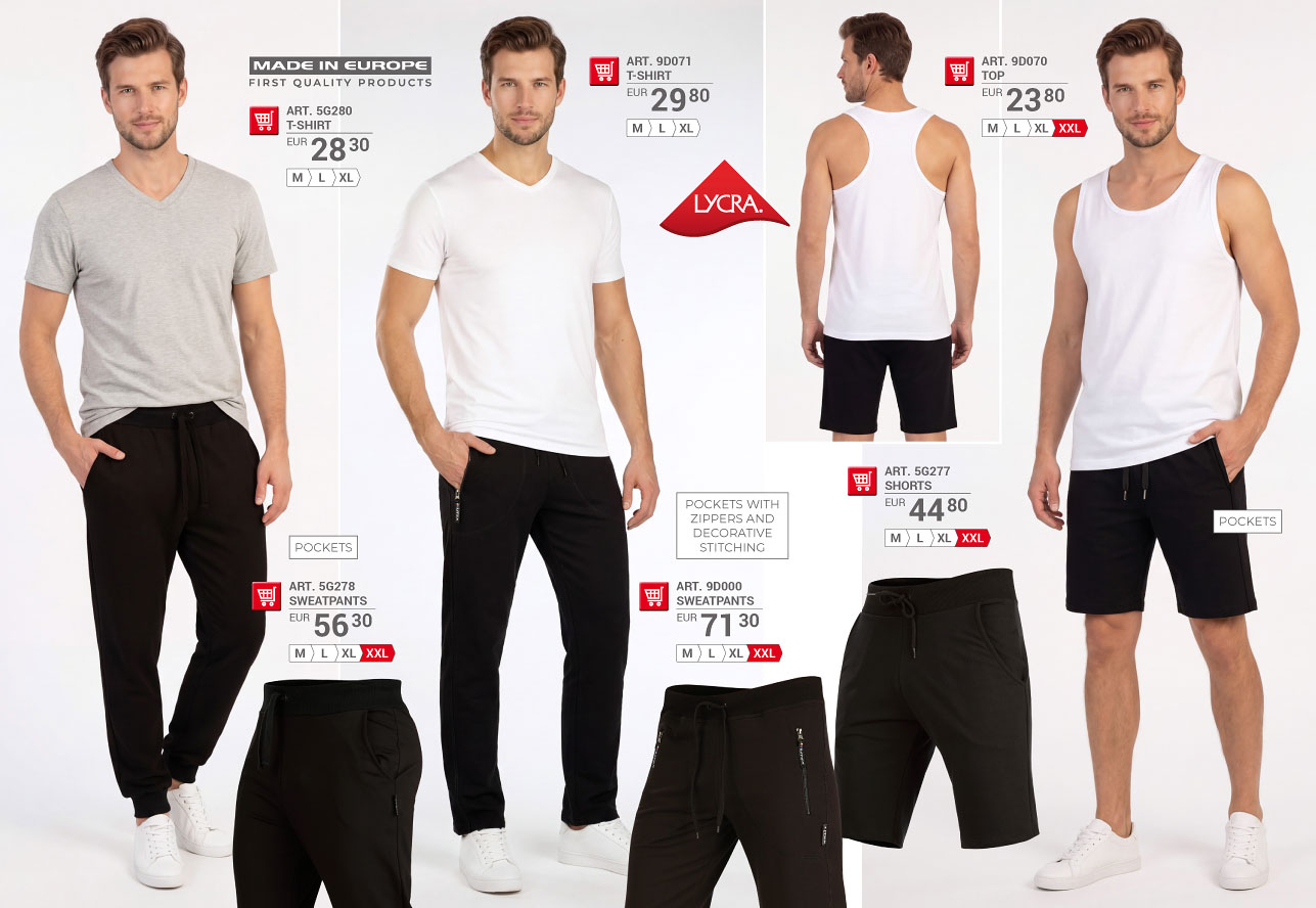 Men's clothes 2026 [page 115] - LITEX catalog