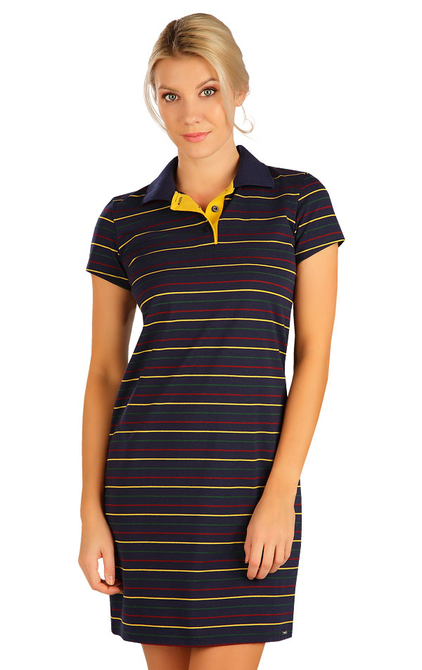 Women´s dress with short sleeves. 5B301 | Sportswear - Discount LITEX
