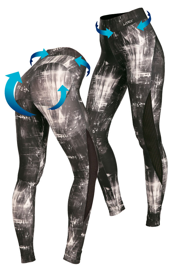Women´s long push-up leggings. 5B335 | Sportswear - Discount LITEX