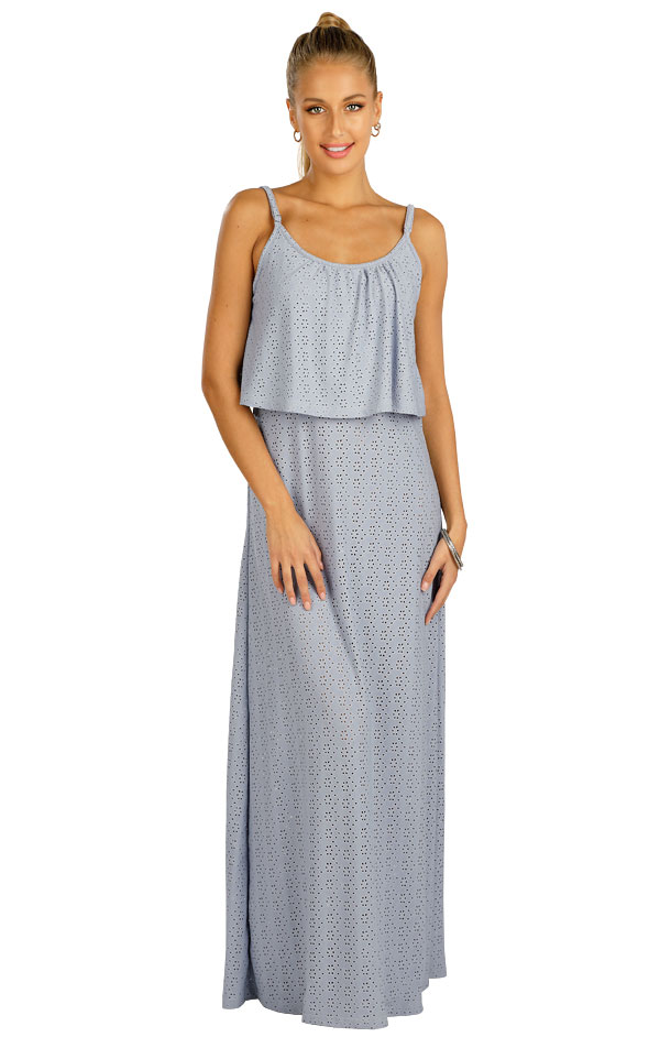 Women´s long dress with ruffles. 5C018 | Dresses, skirts, tunics LITEX