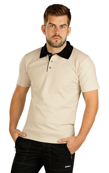 MEN'S SPORTSWEAR > Men´s polo shirt with short sleeves. 5C223
