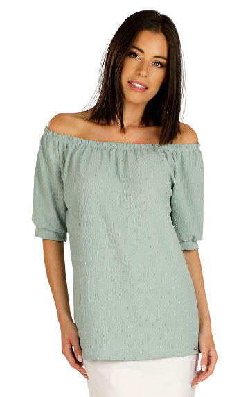 Women´s clothes > Women´s blouse with short sleeves. 5D024