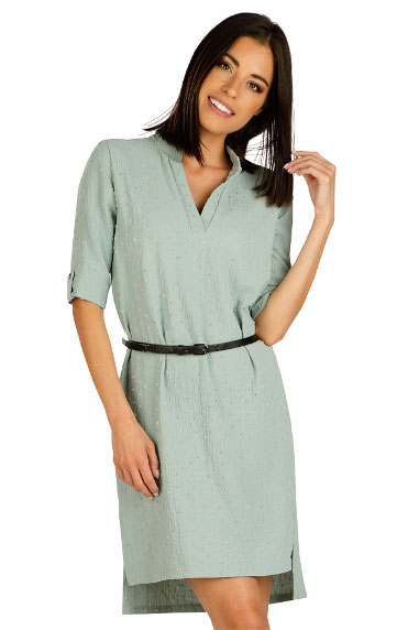 Dresses, skirts, tunics > Women´s dress with short sleeves. 5D025