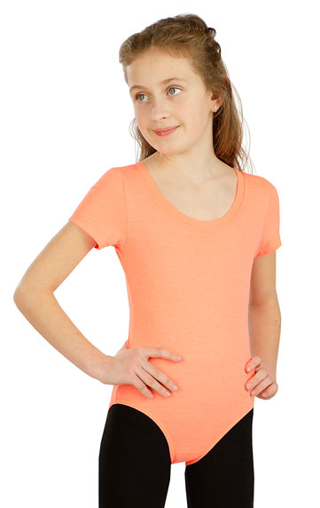 Kid´s sportswear > Children´s gymnastics leotard with short sleeves. 5D237