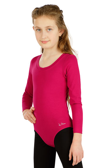 Kid´s sportswear > Children´s gymnastics leotard with long sleeves. 5D240