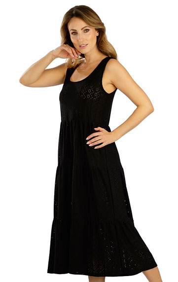 Dresses, skirts, tunics > Woman´s sleeveless dress. 5E028