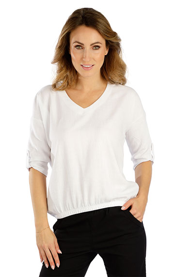 T-Shirts, tops, blouses > Women´s blouse with short sleeves. 5E095