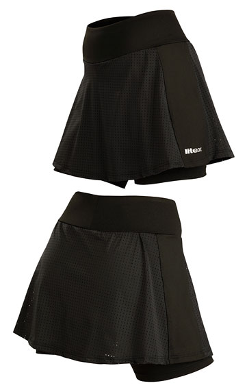 Short Leggings > Women´s functional leggings with a skirt. 5E165