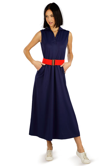 Dresses, skirts, tunics > Woman´s sleeveless dress. 5E176