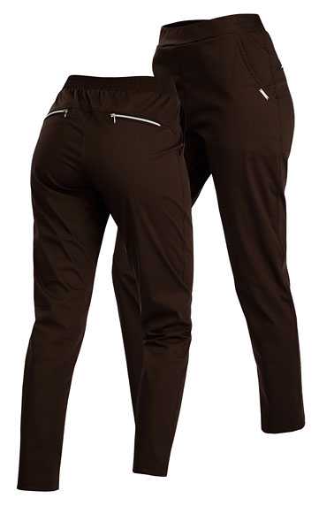 Leggings, trousers, shorts > Women´s classic waist cut long trousers. 5E216