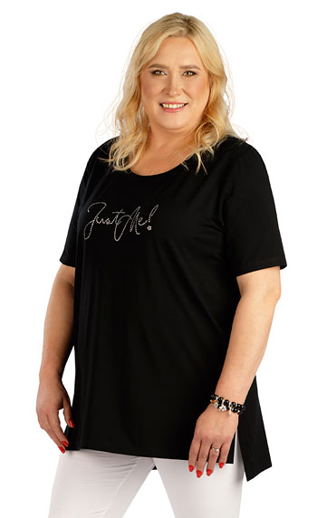 Plus size LITEXXXL > Women´s tunic with short sleeves. 5E234