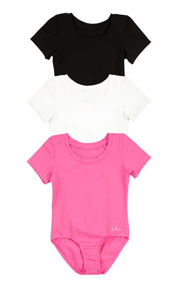 Kid´s sportswear > Children´s gymnastics leotard with short sleeves. 5E255