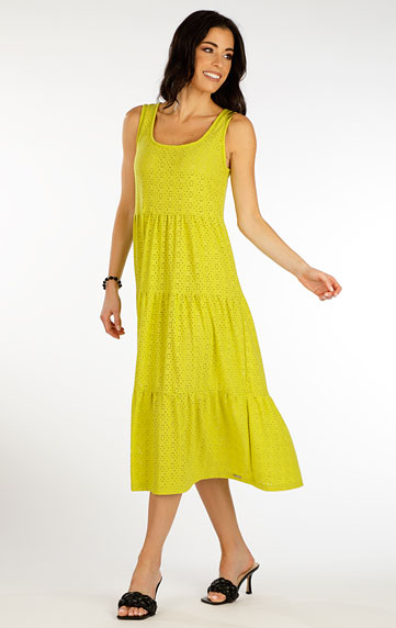 Dresses, skirts, tunics > Woman´s sleeveless dress. 5F001