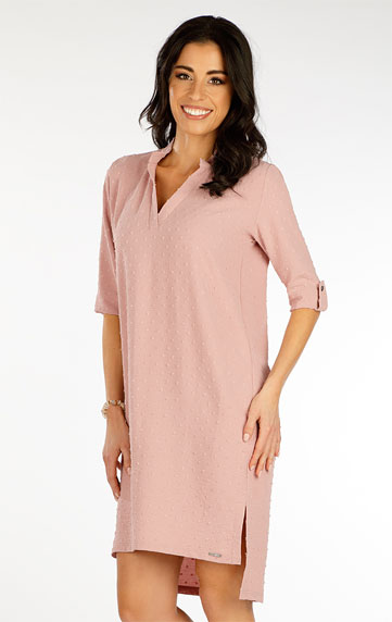 Dresses, skirts, tunics > Women´s dress with short sleeves. 5F071