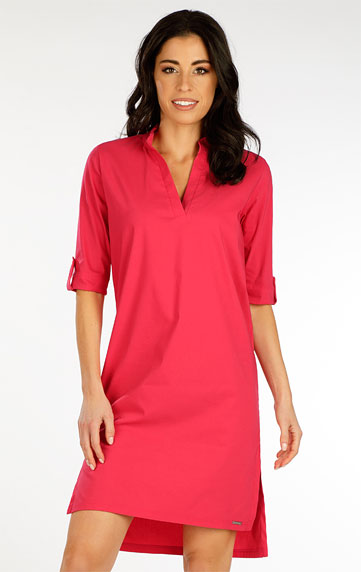 Dresses, skirts, tunics > Women´s dress with short sleeves. 5F078