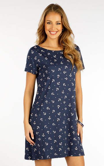 Dresses, skirts, tunics > Women´s dress with short sleeves. 5F133