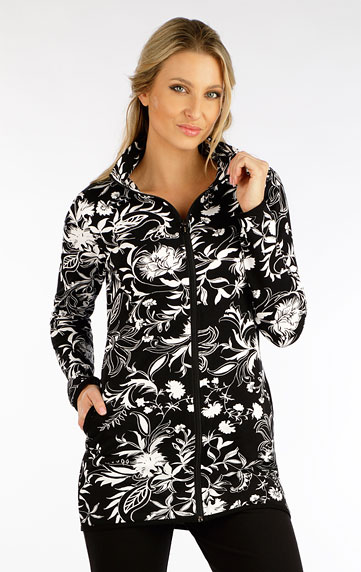 Hoodies, Polonecks > Women´s long sweatshirt. 5F249